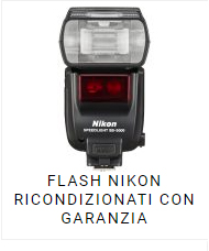 Flash Nikon ricondizionati con garanzia
