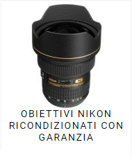 Obiettivi Nikon ricondizionati con garanzia